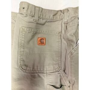Carhartt  Mens Carpenter jeans Canvas B11 DES  size 40x 30 original dungaree